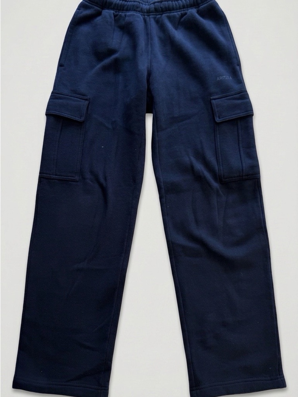 Aritzia Navy Cargo Sweatpants